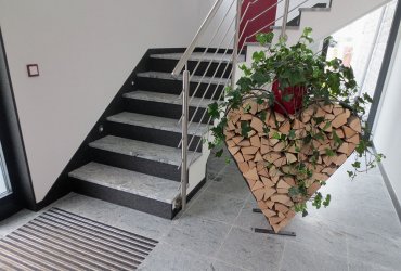 Treppe aus Naturstein