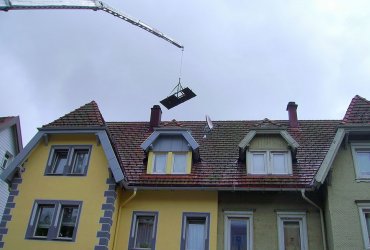 Anlieferung einer Küchenarbeitsplatte